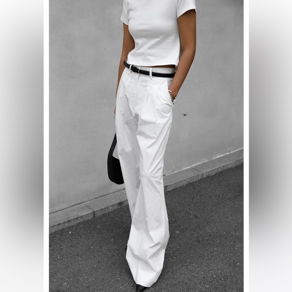 The Frankie Shop Wide Leg Jayden Pant - NWT - Picture 2 of 7